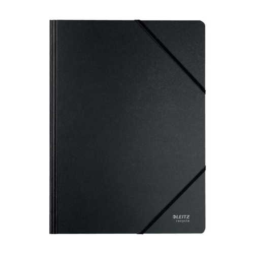 Przejdź do produktu Teczka ekologiczna A4 z kartonu z recyklingu - czarna