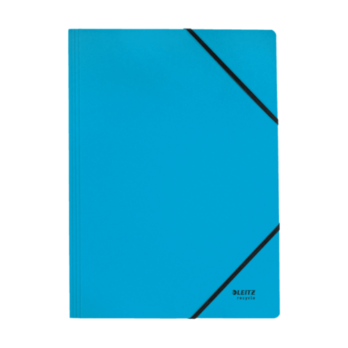 Przejdź do produktu Teczka ekologiczna A4 z kartonu z recyklingu - niebieska