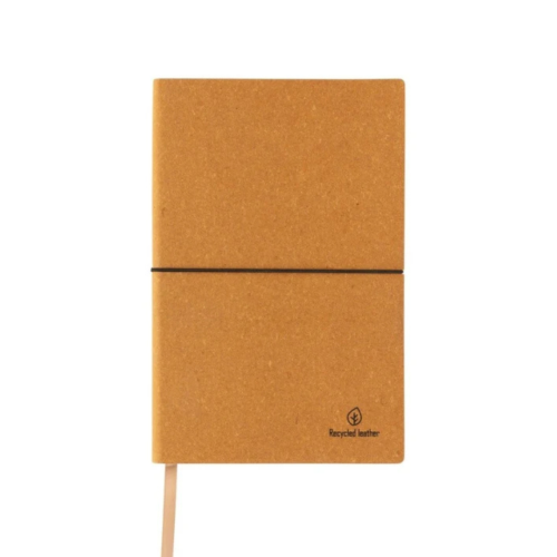 Przejdź do produktu Notatnik ekologiczny A5 - skóra z recyklingu, brązowy