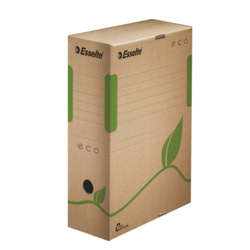 Przejdź do produktu Karton archiwizacyjny ekologiczny 80 mm - brązowy