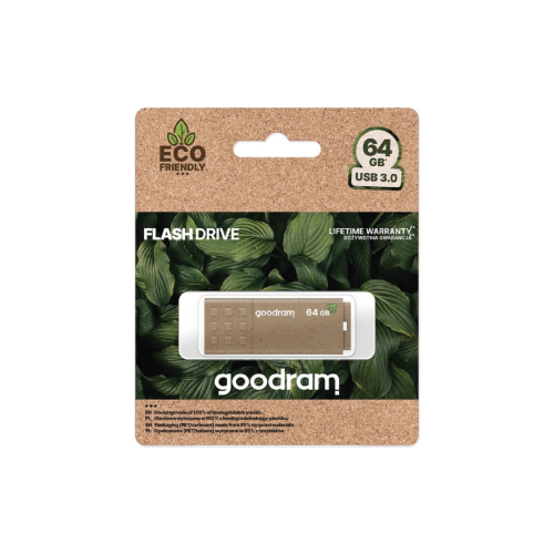 Przejdź do produktu Pendrive ekologiczny GOODRAM UME3 USB 3.2 - 64 GB