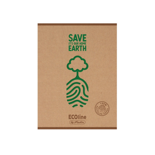 Przejdź do produktu Zeszyt ekologiczny A5, 60 kartek w kratkę – zielone drzewo