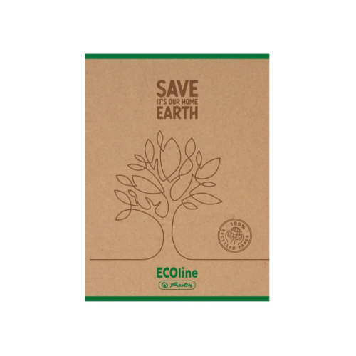 Przejdź do produktu Zeszyt ekologiczny A5, 60 kartek w kratkę – drzewo