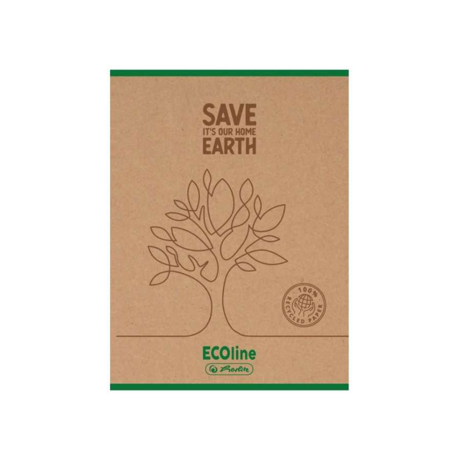 Zeszyt ekologiczny A5, 60 kartek w kratkę – drzewo