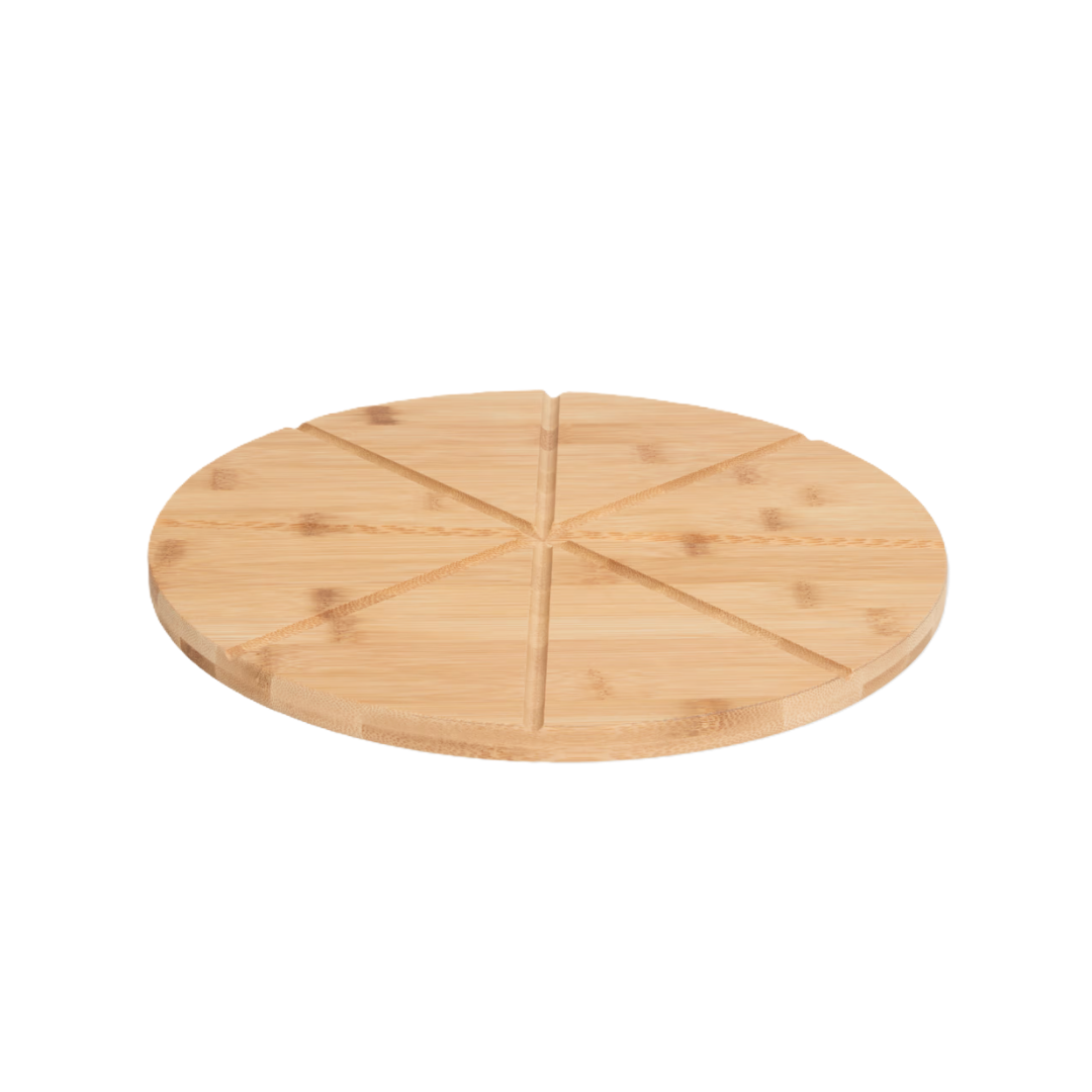 Deska ekologiczna z bambusa - do krojenia pizzy - zdjęcie 2